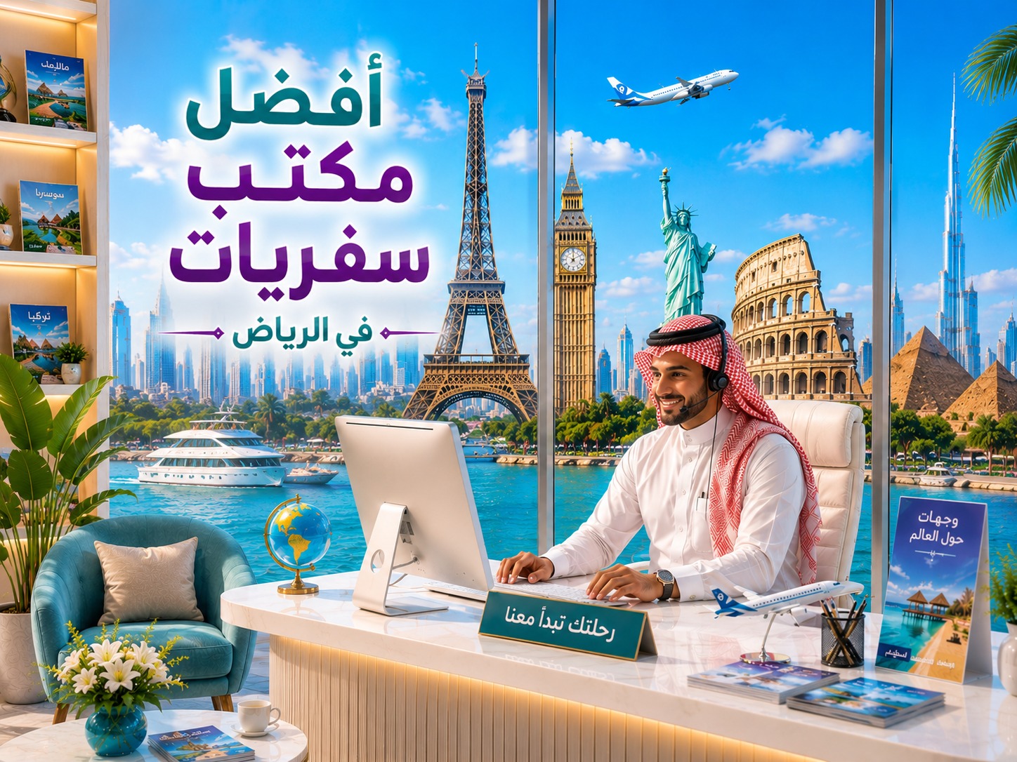 مكتب سفريات في الرياض